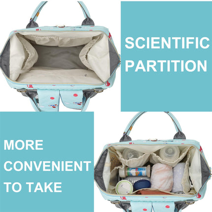 Sac à dos à langer polyvalent pour bébé