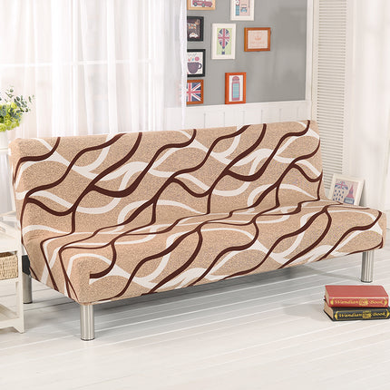 No armrest folding sofa bed cover - Wnkrs