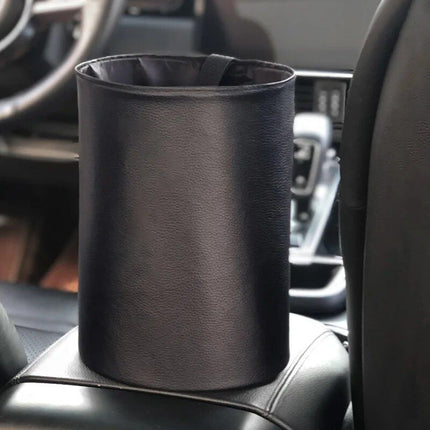 Waterproof Foldable Car Trash Can with Dual-Layer Design - Wnkrs