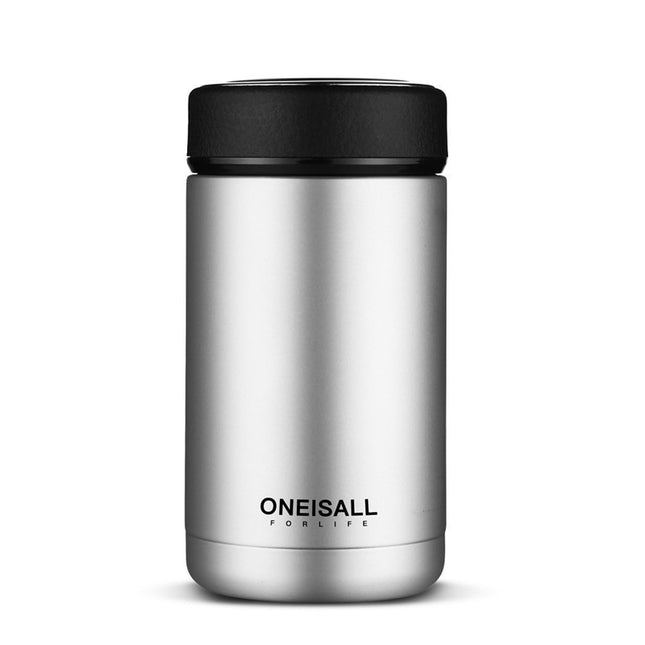 ONE IS ALL Men Gift Bottles 400ml Insulated Cup 304 Stainless Steel Mug Water Bottle Vacuum Flask Coffee Wine Mug - Wnkrs