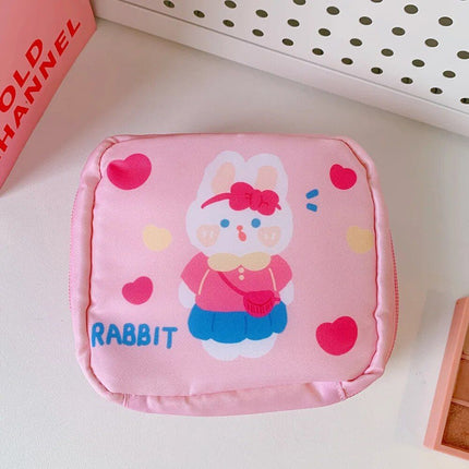 Korean Cartoon Bear Sanitary Napkin Organizer - Wnkrs