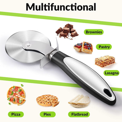 Pizza Cutter WheelPizza Cutter Stainless Steel Pizza Cutter Wheel Super  Pizza Slicer - Wnkrs