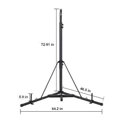 Adjustable Height Punching Bag Stand - Wnkrs