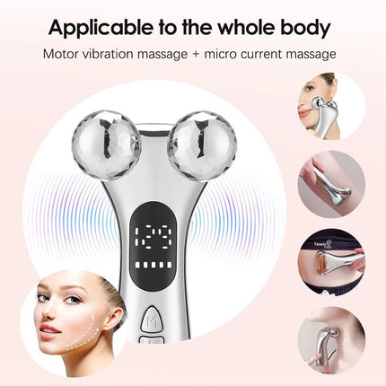 V-Face 3D Roller: Anti-Wrinkle Facial Massager & Skin Tightening Tool - Wnkrs