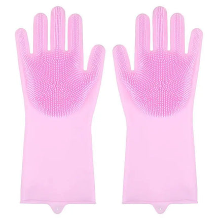 Guantes de silicona para el cuidado de mascotas