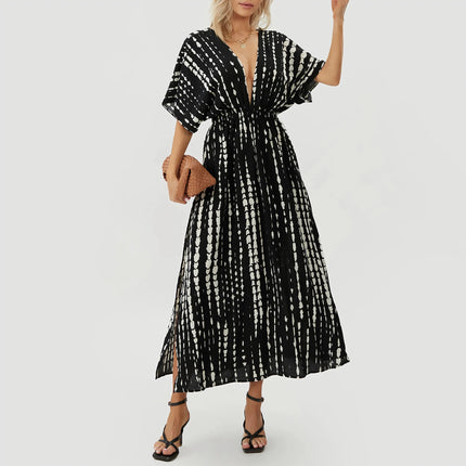 Bohemian Beach Maxi Cover Up Dress