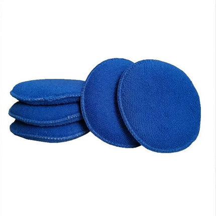 5" Ultra Soft Microfiber Wax Applicator Pad with Finger Pocket - Wnkrs