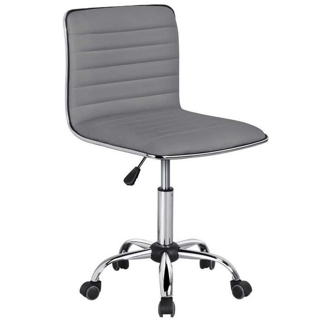 Adjustable Modern Faux Leather Swivel Office Chair - Wnkrs