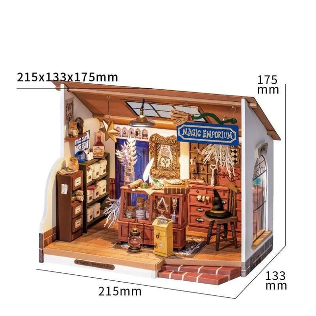 Miniature Fantasy Magic Doll House DIY Wooden Kit - Wnkrs