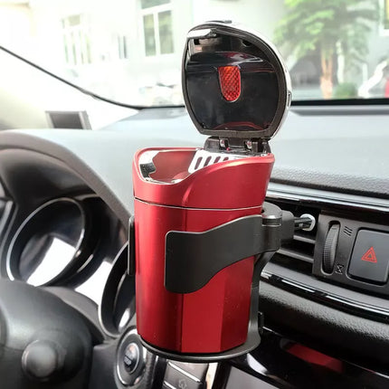 Universal Adjustable Car Air Vent Beverage Holder with Non-Slip EVA Pads - Wnkrs