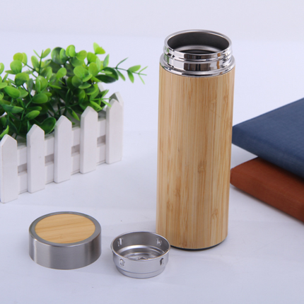 Stainless steel bamboo shell mug - Wnkrs