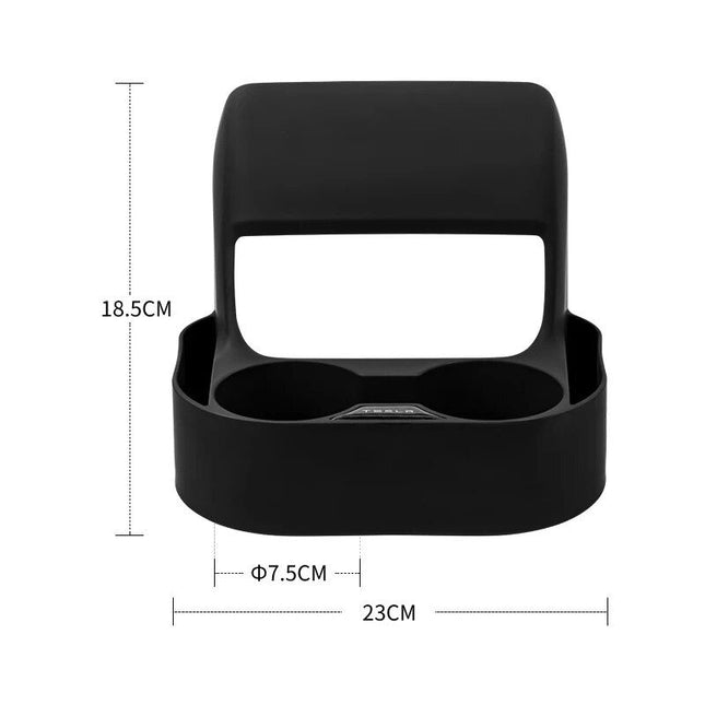 Multi-Function Rear Seat Air Vent Cup Holder for Tesla Model 3 & Model Y (2019-2023) - Wnkrs