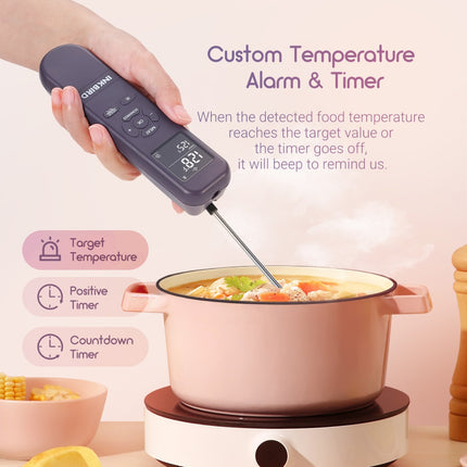 Thermomètre à viande pratique avec détecteur IR