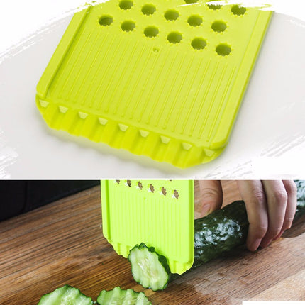 mulit-fuction kitchen tools vegetable carrot cucumber slicer grater wave cutter - Wnkrs