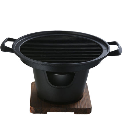 Food Non-Stick Small Barbecue Grill Household Indoor Barbecue Small Grill - Wnkrs