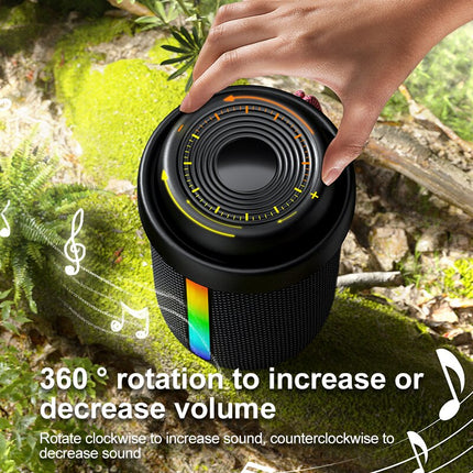 5W Mini Portable Bluetooth RGB Speaker – Waterproof, Power Bass, Outdoor Wireless Music Box