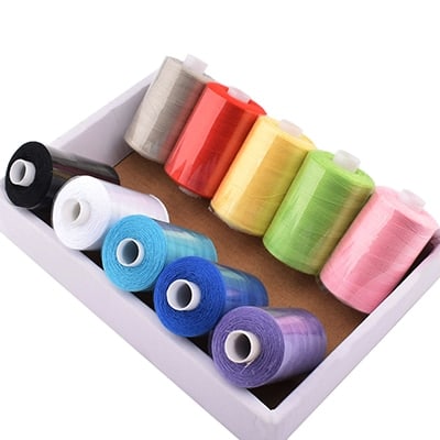 Sewing Polyester Threads 10 Pcs Set