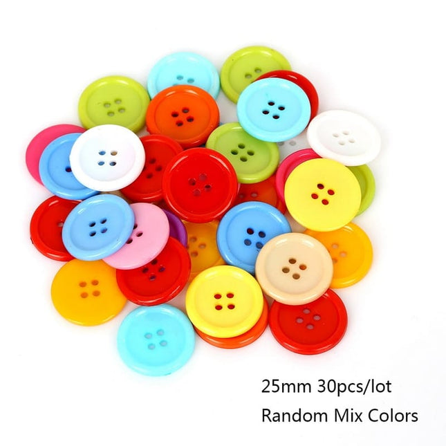 Bright Round Sewing Buttons