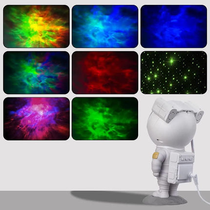 Astronaut Galaxy Star Projector: Starry Night Sky Lamp for Home Decor - Wnkrs