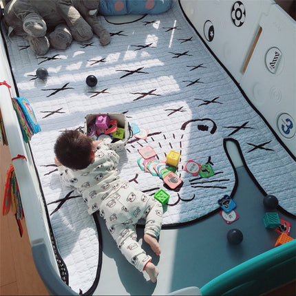 Toys Baby Play Mat Kids Carpet White Tiger Plush Rugs For Liveing Room Decoration Floor Mats Developing Mat For Children - Wnkrs