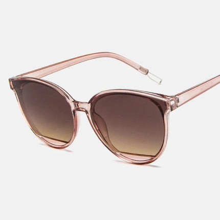 Gafas de sol vintage ovaladas para mujer