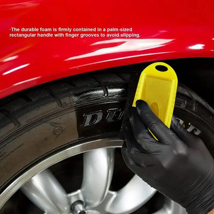 Premium Car Wheel Waxing and Polishing Sponge Brush Kit - Wnkrs