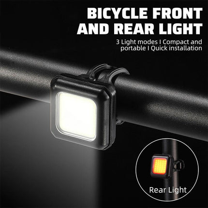 Juego de luces LED recargables para bicicleta