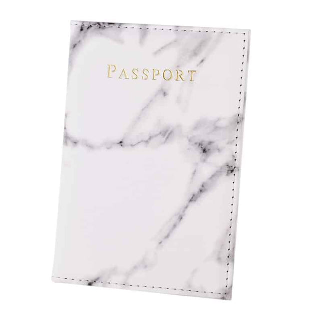 Faux Leather Passport Cover for Men