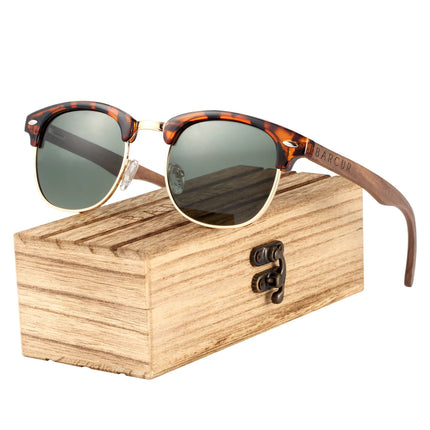 Classic Polarized Wooden Sunglasses - Wnkrs