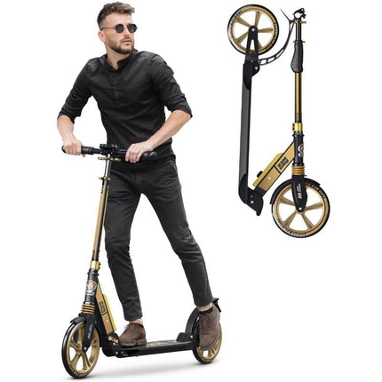 Gold Adjustable Height Scooter - Wnkrs