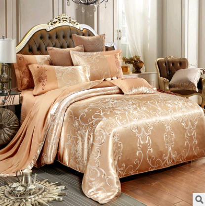 Luxury European Bedding Satin Jacquard Modal Cotton Tencel Set - Wnkrs