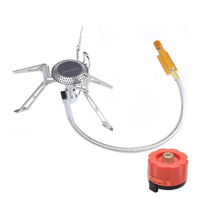 Réchaud à gaz de camping portable ultraléger pour randonnées en haute altitude et pique-niques en plein air