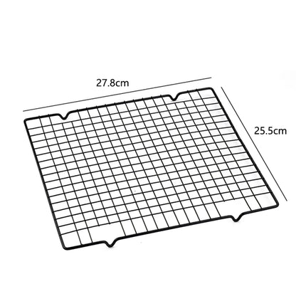 Grille de refroidissement et de cuisson pour gâteaux en acier inoxydable