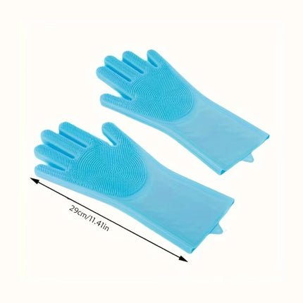 Gants en silicone pour le toilettage et le nettoyage des animaux