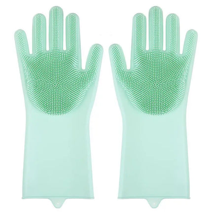 Guantes de silicona para el cuidado de mascotas