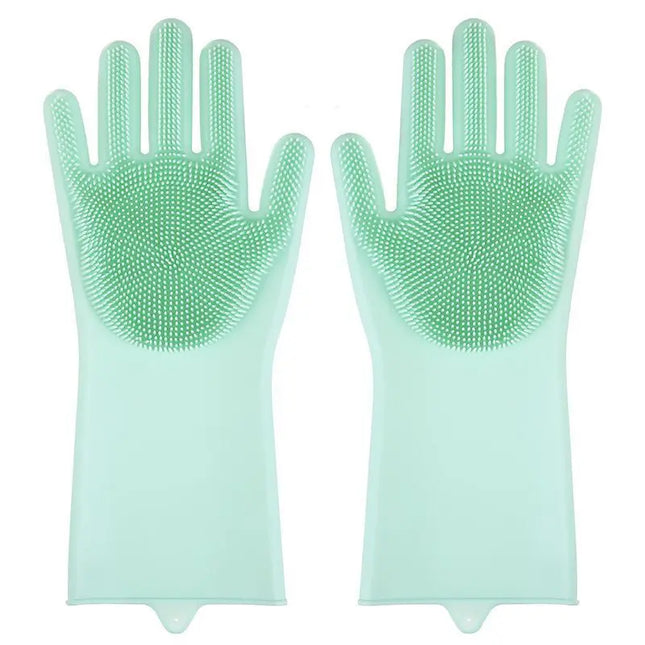 Guantes de silicona para el cuidado de mascotas