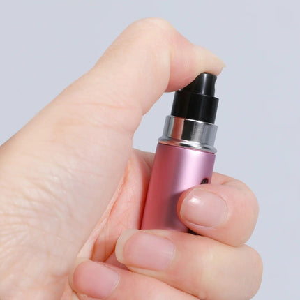 Compact & Stylish Portable Perfume Atomizer - Travel-Friendly Mini Aluminum Spray Bottle - Wnkrs