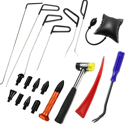 Professional Paintless Dent Repair Toolkit - Auto Body Work Slide Hammer Set - Wnkrs