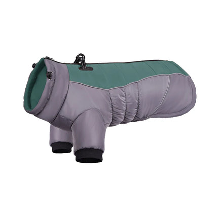 Doudoune d'hiver imperméable pour chiens de petite et moyenne taille