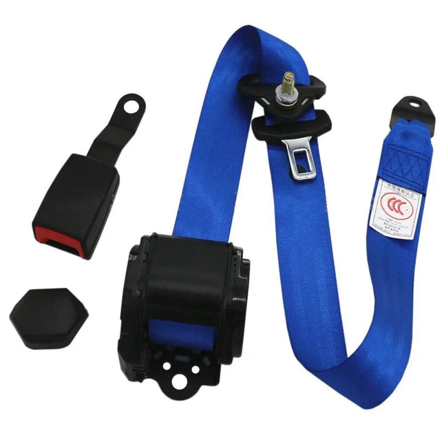 Universal 3-Point Retractable Car Seat Belt - Wnkrs