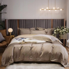 Champán dorado barroco / Juego de cuatro piezas 220x240cm