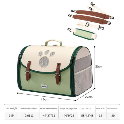 Sac à dos de transport extensible pour animaux de compagnie avec maille respirante pour chats et chiens – Idéal pour la randonnée, les voyages et le camping