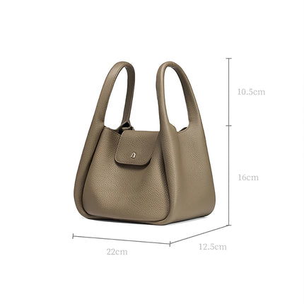 Sac à main en cuir de luxe pour femme - Sac à bandoulière et à bandoulière de grande capacité