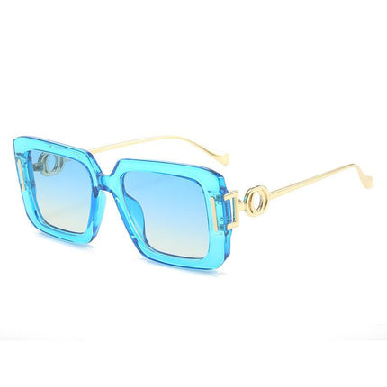 Lunettes de soleil carrées tendance style punk