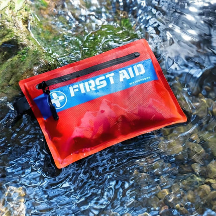 Trousse de premiers secours ultralégère et étanche de 107 pièces pour les aventures en plein air