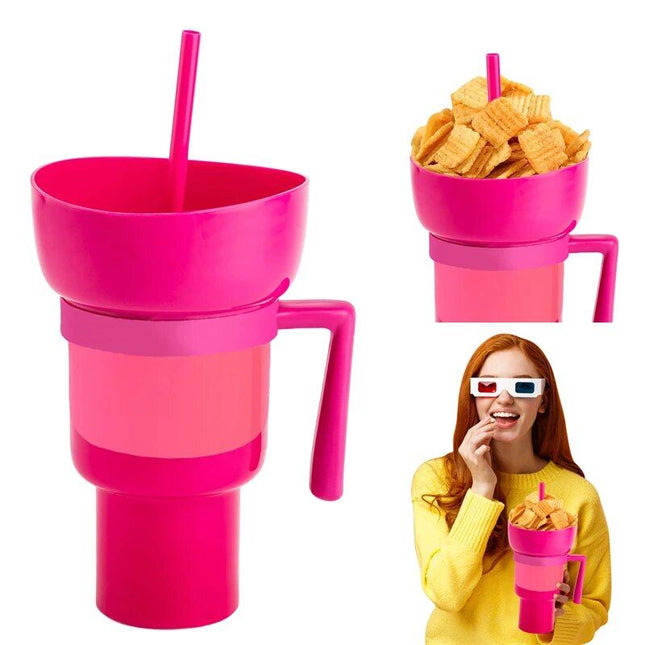 Multi-Purpose Portable Snack and Drink Tumbler - Wnkrs