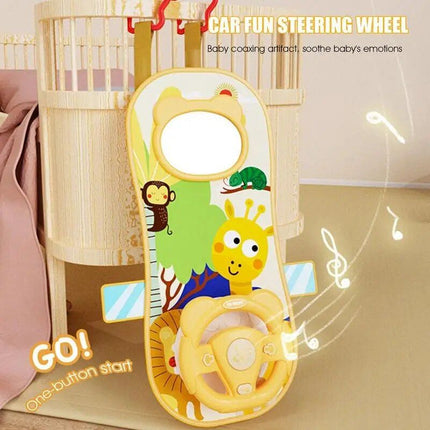 Interactive Toddler Steering Wheel Toy for Early Learning and Play - Wnkrs