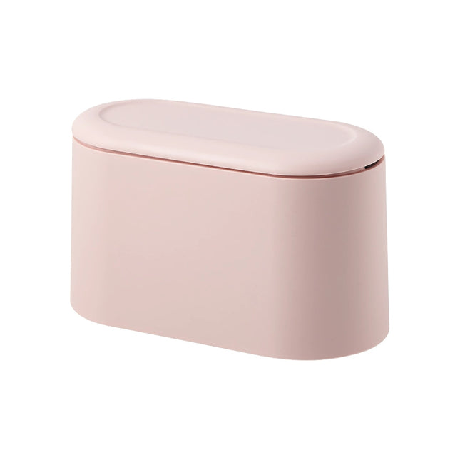 Poubelle de bureau compacte avec couvercle à ouverture automatique