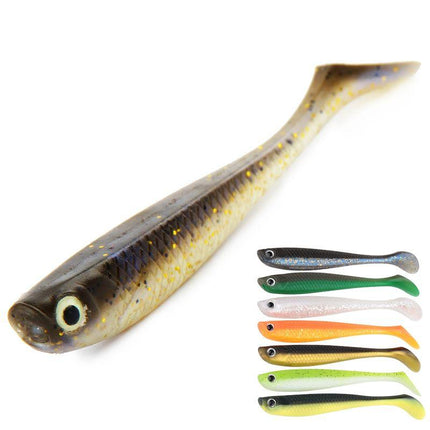 Ensemble de leurres de pêche Swimbaits à queue souple