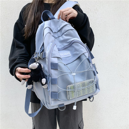 Simple Junior And Middle School Students Large Capacity Backpack